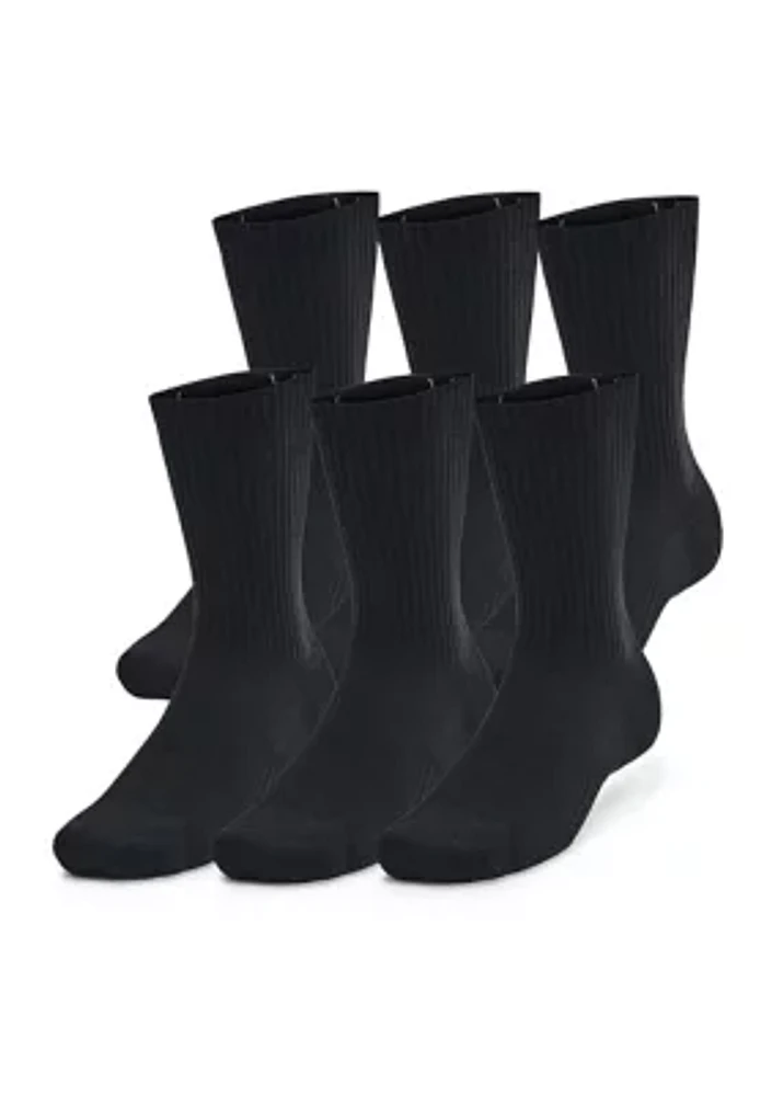 Crew Socks - 6 Pack