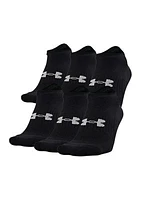 Training Cotton No Show Socks - 6 Pack