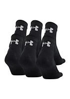 Training Cotton Quarter Socks - 6 Pack