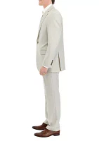 Tan Tonal Suit Pants