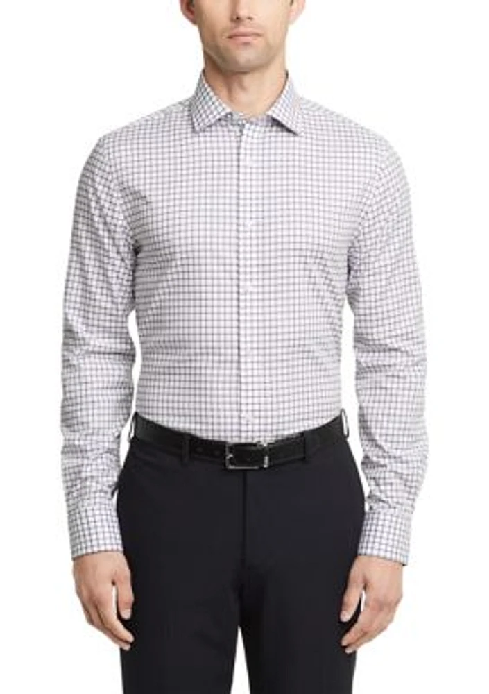 Men's TH Flex Slim Fit Twill Dress Shirt