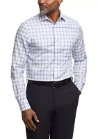 Flex Regular Fit Wrinkle Free Stretch Twill Dress Shirt