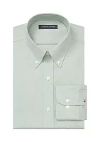 Flex Regular Fit Wrinkle Free Stretch Twill Dress Shirt