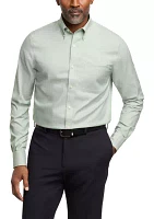 Flex Regular Fit Wrinkle Free Stretch Twill Dress Shirt