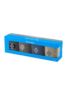 4-Pack Crew Socks Gift Box