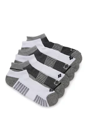 Athletic No-Show Socks - 6 Pack