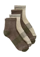 Quarter Socks - 4 Pack