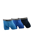 Performance Poly Stretch Boxer Briefs - 3 Pack