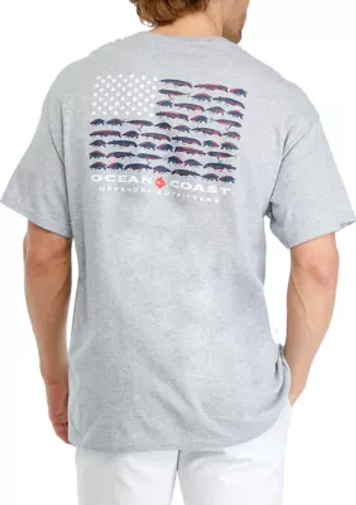 Americana Bobbers Graphic T-Shirt