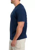 Big & Tall Nathan Boat Graphic T-Shirt