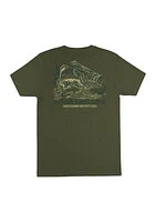 Short Sleeve Fish Graphic T-Shirt