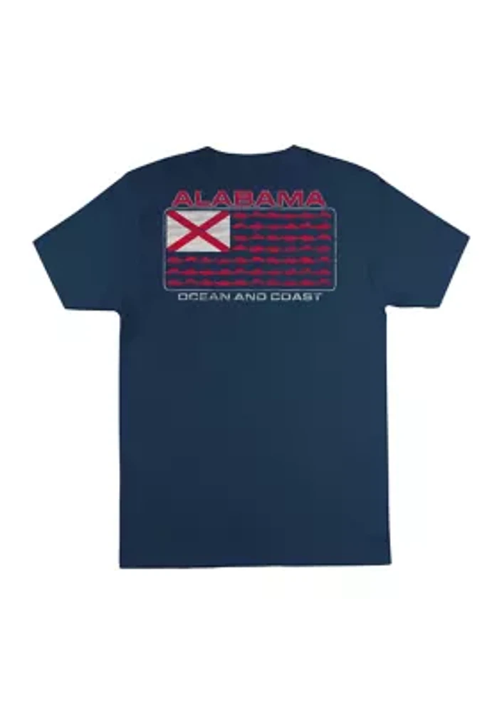 Alabama Flag Graphic T-Shirt