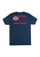 Alabama Flag Graphic T-Shirt