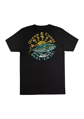 Short Sleeve Reelspill Graphic T-Shirt