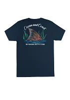 Short Sleeve Redfish Graphic T-Shirt