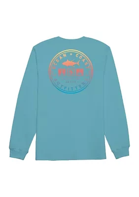 Long Sleeve Cotton Graphic Sweatshirt