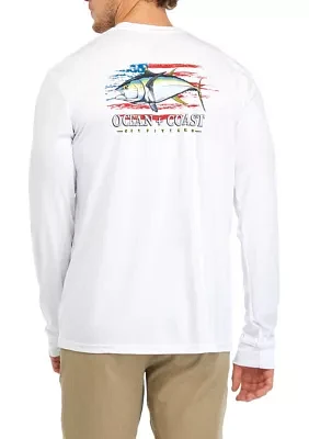 Long Sleeve Performance Graphic T-Shirt