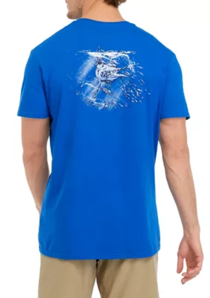 Short Sleeve Marlin Graphic T-Shirt