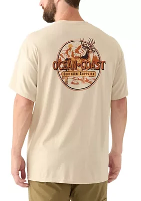 Deer Southern Graphic T-Shirt