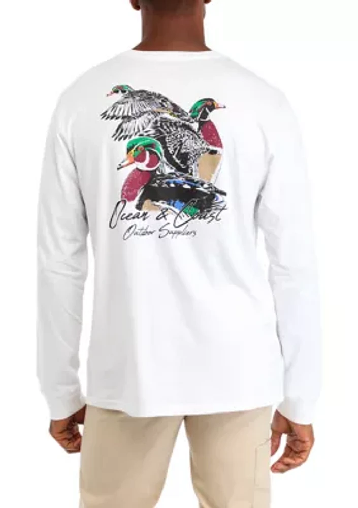 Profile Long Sleeve Graphic T-Shirt