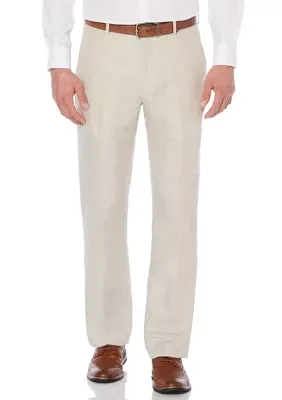 Linen Cotton Herringbone Pant