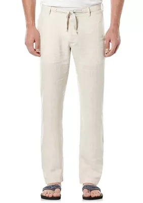 Drawstring Linen Pants