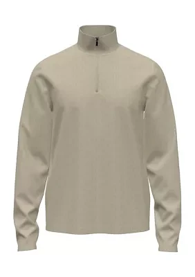 Men's Quilted Quarter Zip Pullover