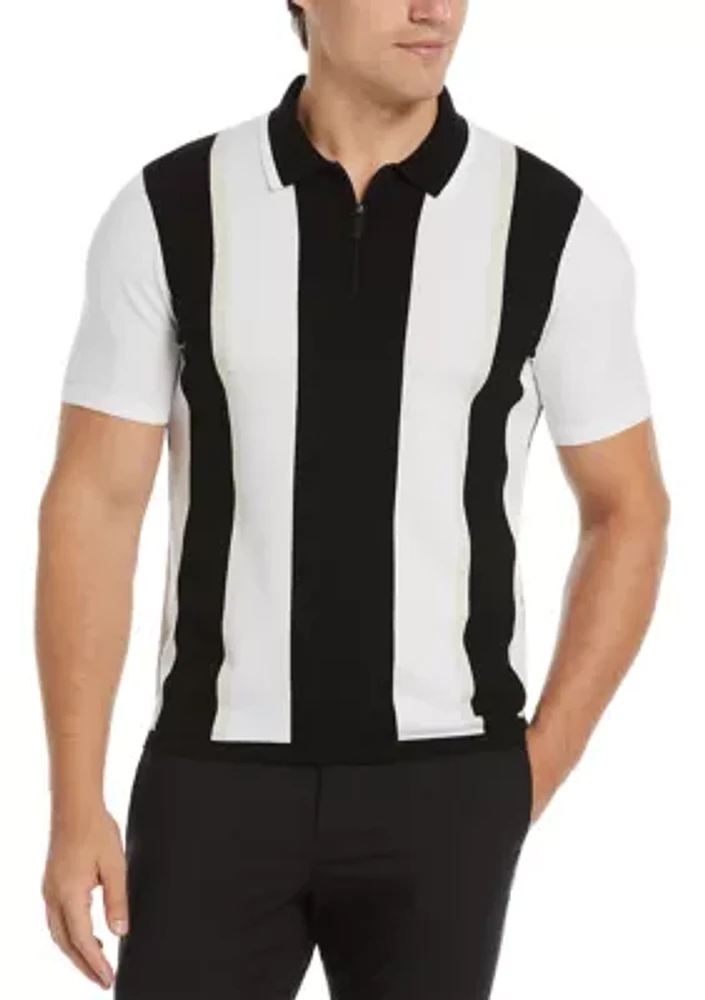 Men's Tech Multi Stripe Polo Shirt