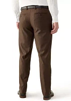 Men's Modern Plaid Dress Pants