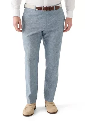 Men's Modern Fit Linen Pants