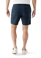 Men's 8" Flat Front Tech Performance Shorts