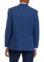 Blue Houndstooth Check Sport Coat