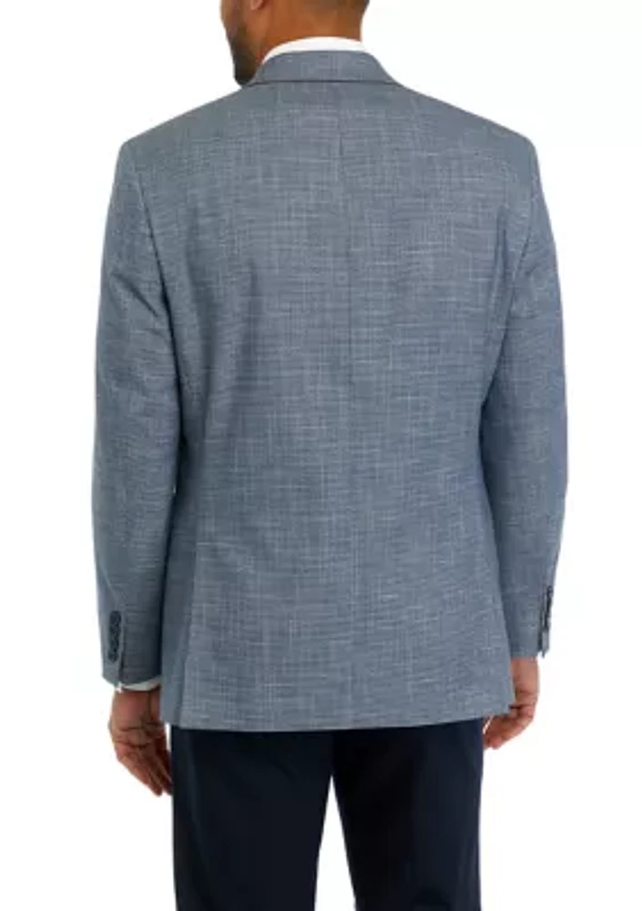 Single Breasted 2 Button Sport Coat