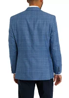 Blue Plaid Sport Coat