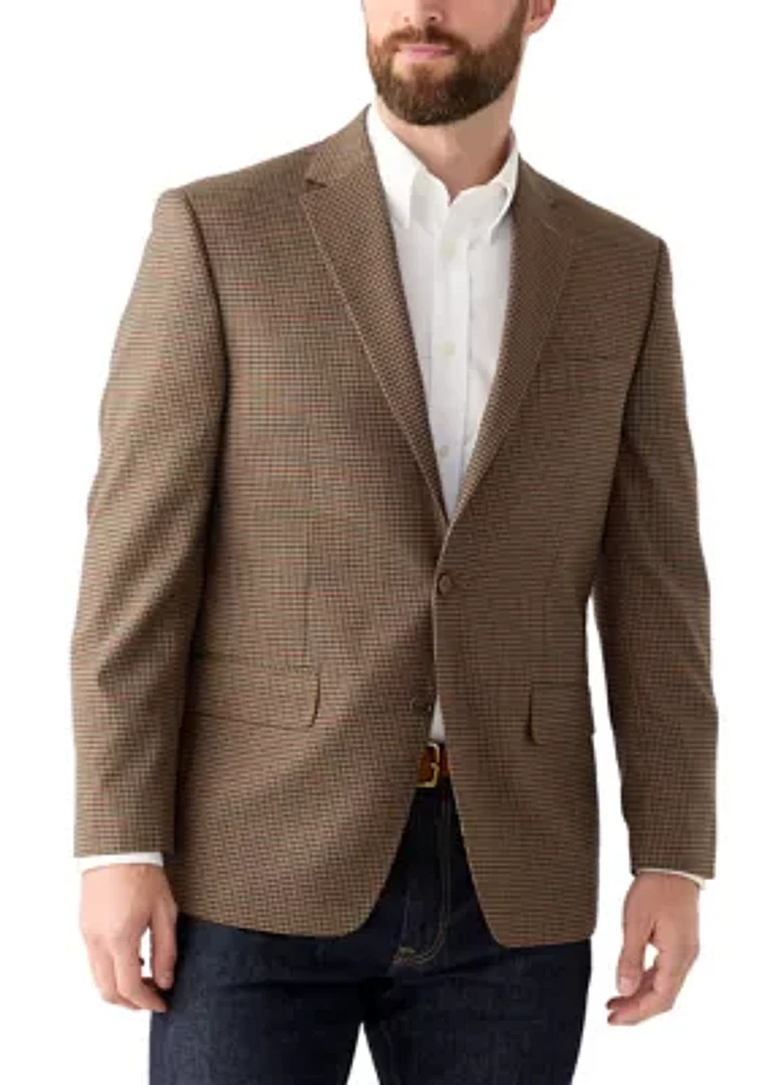 Single Breasted Check Blazer