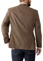 Single Breasted Check Blazer