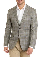 Tan Plaid Sport Coat