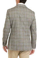 Tan Plaid Sport Coat