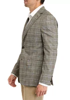 Tan Plaid Sport Coat