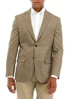 Check Print Sport Coat