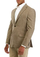 Check Print Sport Coat