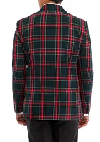 Holiday Tartan Plaid Sport Coat