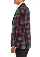 Holiday Tartan Plaid Sport Coat