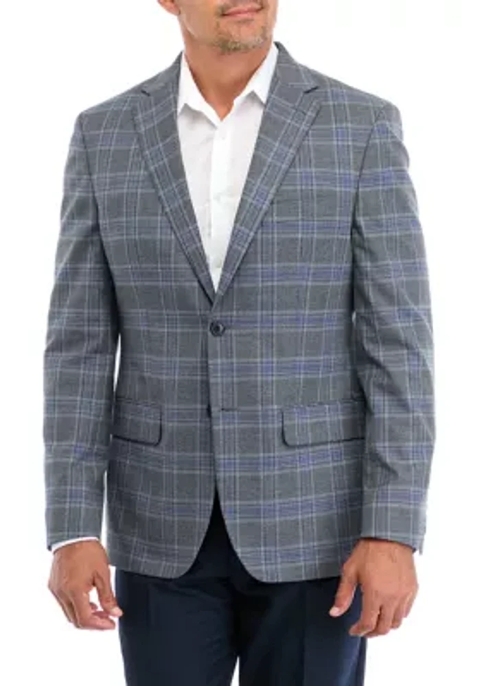 Single Breasted 2 Button Front Classic Fit Sport Coat