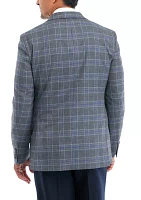 Single Breasted 2 Button Front Classic Fit Sport Coat