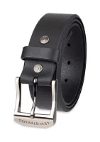 Casual Logo Buckle Belt