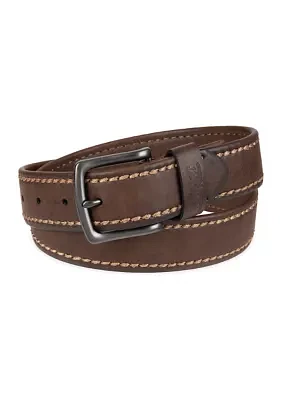 Big & Tall Casual Stitched Belt