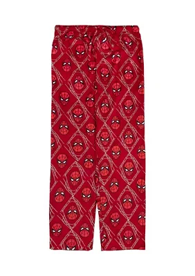 Men's Spiderman Web Pajama Pants