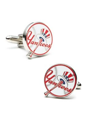 Yankees Baseball Cufflinks