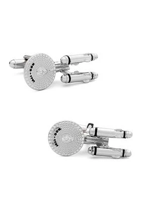 Star Trek Enterprise Ship Cufflinks